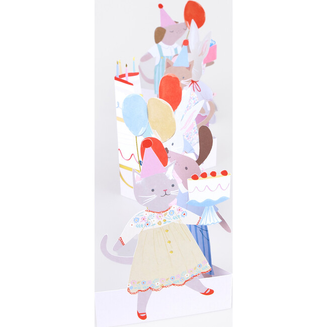 Animal Friends Birthday Card - Greeting Cards - 3