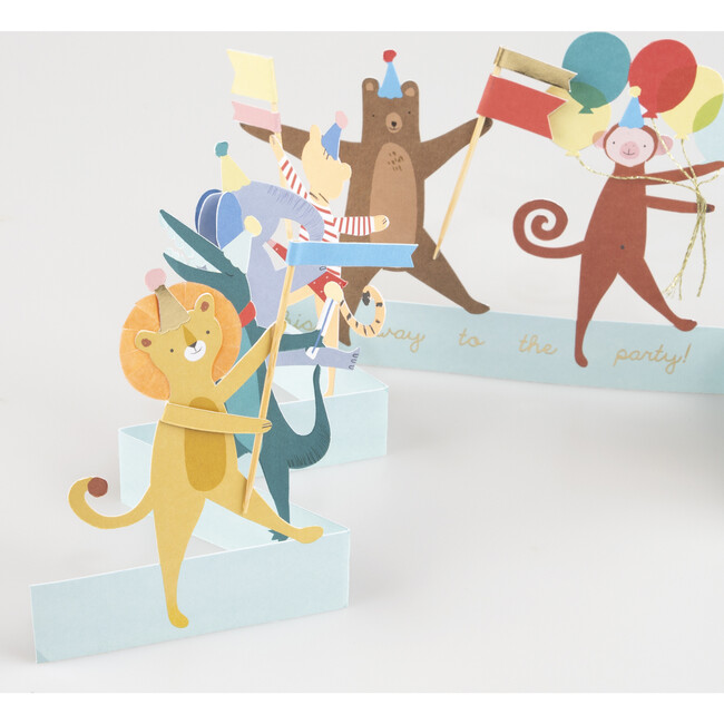 Animal Parade Concertina Card - Greeting Cards - 4