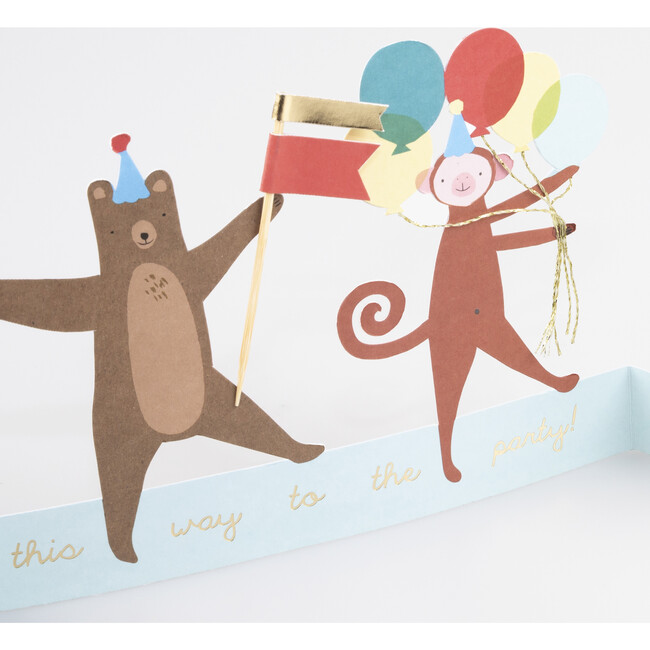 Animal Parade Concertina Card - Greeting Cards - 5