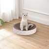 Nelson 20.13" Cardboard Round Bowl Cat Scratcher with Catnip, Strawberry Milkshake - Pet Accessories - 2