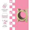 Nyan 16.5" Cardboard Tunnel Cat Scratcher with Catnip, Almond - Pet Accessories - 5