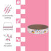 Nelson 20.13" Cardboard Round Bowl Cat Scratcher with Catnip, Light Pink/Multi - Pet Accessories - 5