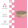 Nelson 20.13" Cardboard Round Bowl Cat Scratcher with Catnip, Oak Wood - Pet Accessories - 5