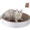 Nelson 20.13" Cardboard Round Bowl Cat Scratcher with Catnip, Cloud - Pet Accessories - 1 - thumbnail