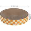Nelson 20.13" Cardboard Round Bowl Cat Scratcher with Catnip, Citrus - Pet Accessories - 6