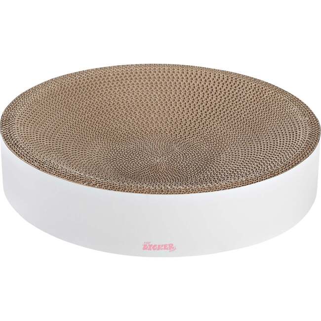 Nelson 20.13" Cardboard Round Bowl Cat Scratcher with Catnip, Cloud - Pet Accessories - 4