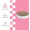 Nelson 20.13" Cardboard Round Bowl Cat Scratcher with Catnip, Cloud - Pet Accessories - 5
