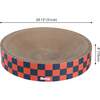 Nelson 20.13" Cardboard Round Bowl Cat Scratcher with Catnip, Berry Cherry - Pet Accessories - 6