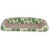 Montego 27.5" Patterned Cardboard Lounge Bed Cat Scratcher with Catnip, Mint/Green - Pet Accessories - 4 - thumbnail