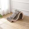 Kona 27" Cardboard Double Sided Wave Cat Scratcher with Catnip, Oak Wood - Pet Accessories - 2