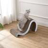 Kona 27" Cardboard Double Sided Wave Cat Scratcher with Catnip, Fog - Pet Accessories - 2