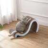 Kona 27" Cardboard Double Sided Wave Cat Scratcher with Catnip, Fog - Pet Accessories - 3