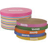 Kate 12" Patterned Cardboard Reversible Cat Scratcher Pad in Box with Catnip, Multi Colored (5 Pack) - Pet Accessories - 3
