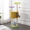 Aisling 51" 4 Tier Sisal Heart Cat Tree with Scratching Posts, Napping Perch, and Dangling Toys, Multi - Pet Accessories - 3