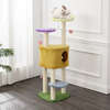 Aisling 51" 4 Tier Sisal Heart Cat Tree with Scratching Posts, Napping Perch, and Dangling Toys, Multi - Pet Accessories - 7
