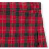 Organic Pleated Midi Skirt, London Plaid - Skirts - 5