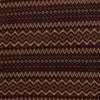 Men's Organic Half Zip Intarsia Pullover Sweater, Chocolate Fireside Fair Isle - Sweaters - 4