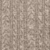 Men's Organic Half Zip Cable Pullover Sweater, Taupe Marl Cable - Sweaters - 5