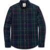 Men's Organic Long Sleeve Stretch Poplin Button Down Shirt, Scottish Plaid - Button Downs - 1 - thumbnail