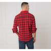Men's Organic Long Sleeve Flannel Button Down Shirt, London Plaid - Button Downs - 3