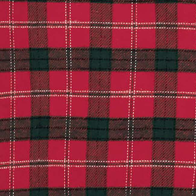 Men's Organic Long Sleeve Flannel Button Down Shirt, London Plaid - Button Downs - 5