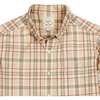 Men's Organic Long Sleeve Stretch Poplin Button Down Shirt, Fireside Plaid - Button Downs - 4
