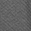 Men's Long Sleeve Quilted Shirt Jacket, Quilted Dark Gray Heather - Button Downs - 5