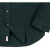 Organic Long Sleeve Flannel Button Down Shirt, Scottish Houndstooth - Button Downs - 3 - thumbnail
