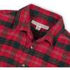 Big Kids Organic Long Sleeve Flannel Button Down Shirt, London Plaid - Button Downs - 3 - thumbnail