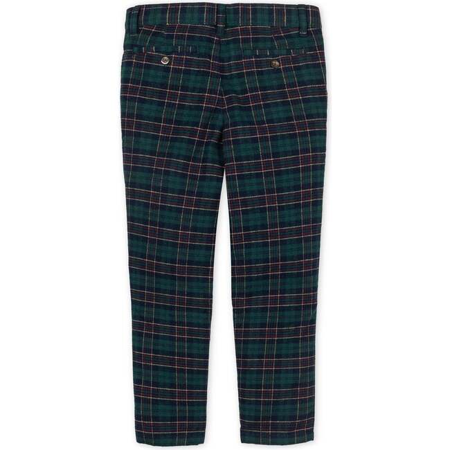 Baby Organic Brushed Suit Pant, Scottish Suit Plaid - Suits & Separates - 2