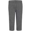 Fleece Suit Pant Made with Organic Cotton, Charcoal Heather Herringbone - Pants - 3