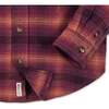 Organic Long Sleeve Flannel Button Down Shirt, Sugar Plum Plaid - Button Downs - 2