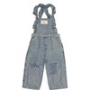 Pinafore Jumpsuit, Denim - Jumpsuits - 1 - thumbnail