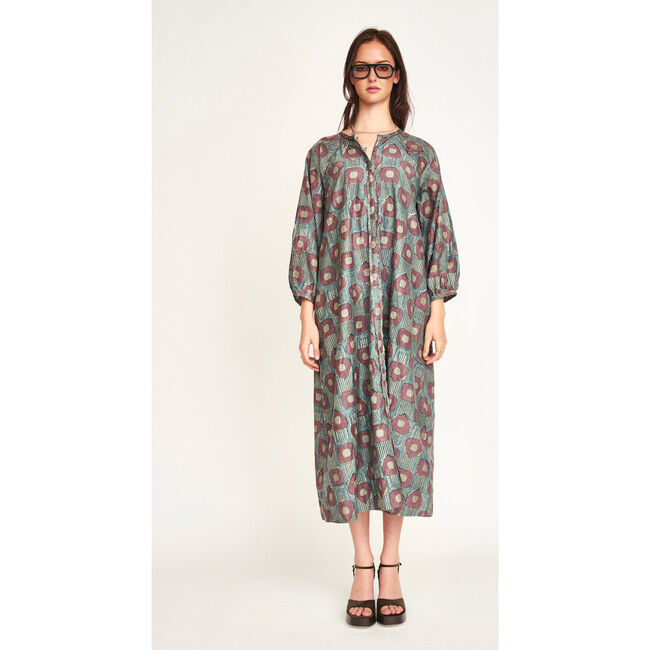 Somerset Dress, Mallard Coeur