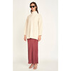 Salida Cable Turtleneck, Alabaster - Sweaters - 2