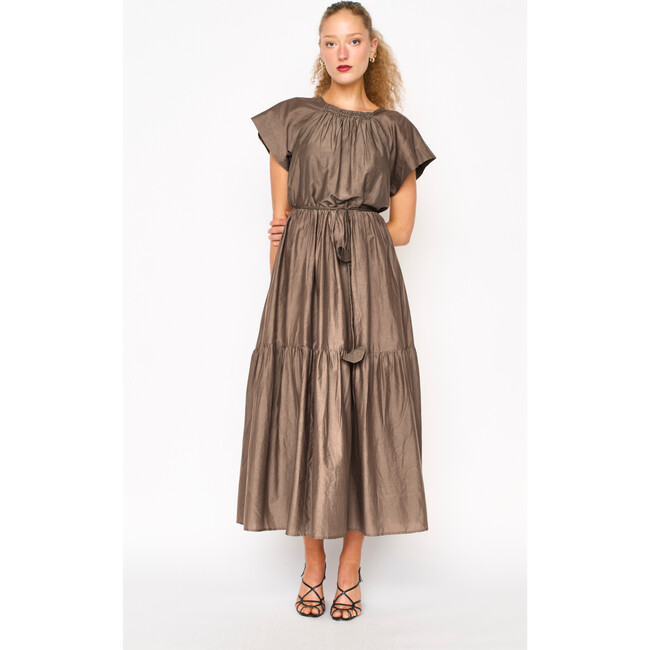 Vienna Maxi Dress, Walnut - Dresses - 3