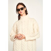 Salida Cable Turtleneck, Alabaster - Sweaters - 4