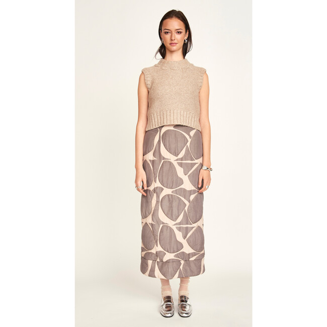 Lombok Skirt, Charcoal Jurassic