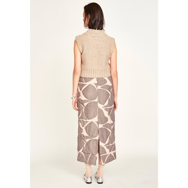 Lombok Skirt, Charcoal Jurassic - Skirts - 3