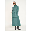 Salida Boucle Turtleneck, Spruce - Sweaters - 5