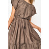 Vienna Maxi Dress, Walnut - Dresses - 7