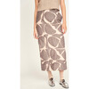 Lombok Skirt, Charcoal Jurassic - Skirts - 4