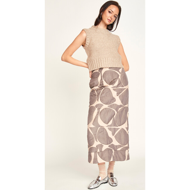 Lombok Skirt, Charcoal Jurassic - Skirts - 6