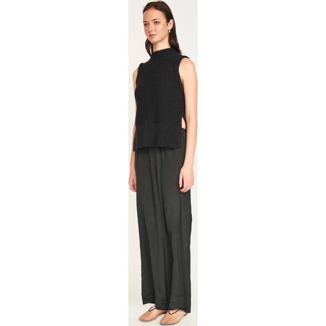 Baden Silk Pant, Black