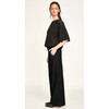 Lokaro Pointelle Top, Black - Sweaters - 2