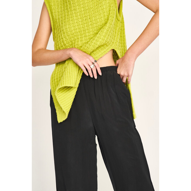 Baden Silk Pant, Black - Pants - 5