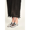 Lokaro Pointelle Skirt, Black - Skirts - 5