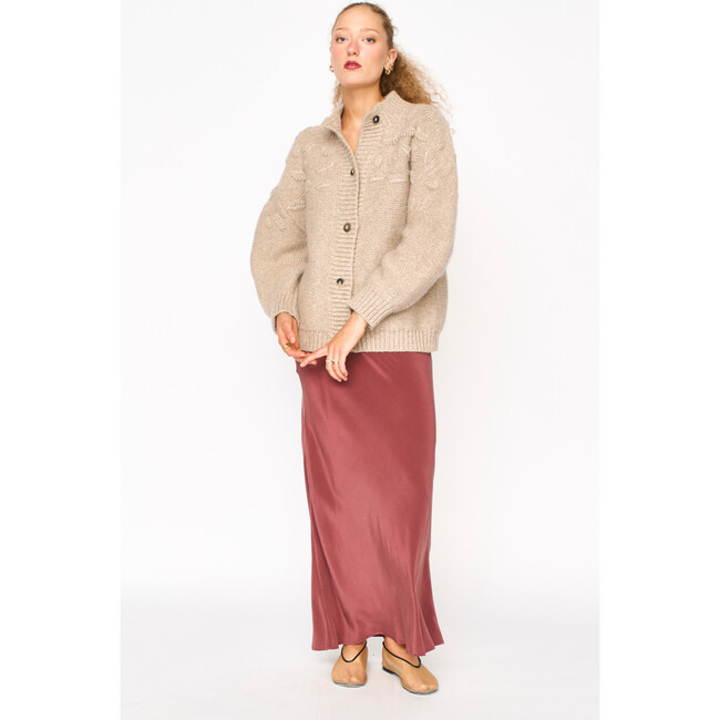 Cusco Shell Cardigan, Graham Cracker - Sweaters - 3