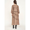 Andaman Ruched Blouse, Walnut - Blouses - 4
