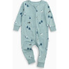 Snowy Car Two Way Zip-Up Romper Christmas Car Print - Rompers - 1 - thumbnail
